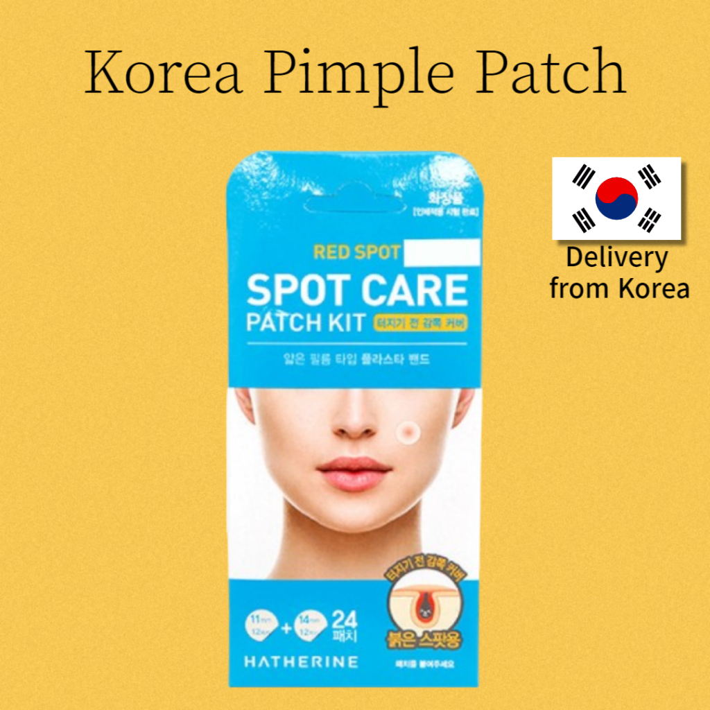 HATERINE PCS 24 Korean Skin Solution Pimple Patch Blemish Treatment ...