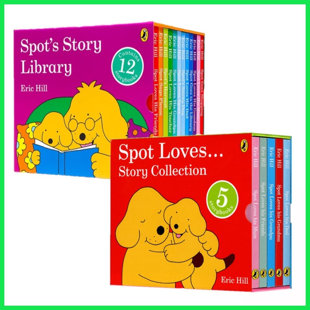 SG STOCK】Spot Loves Story collection/ Spot's story library boxed
