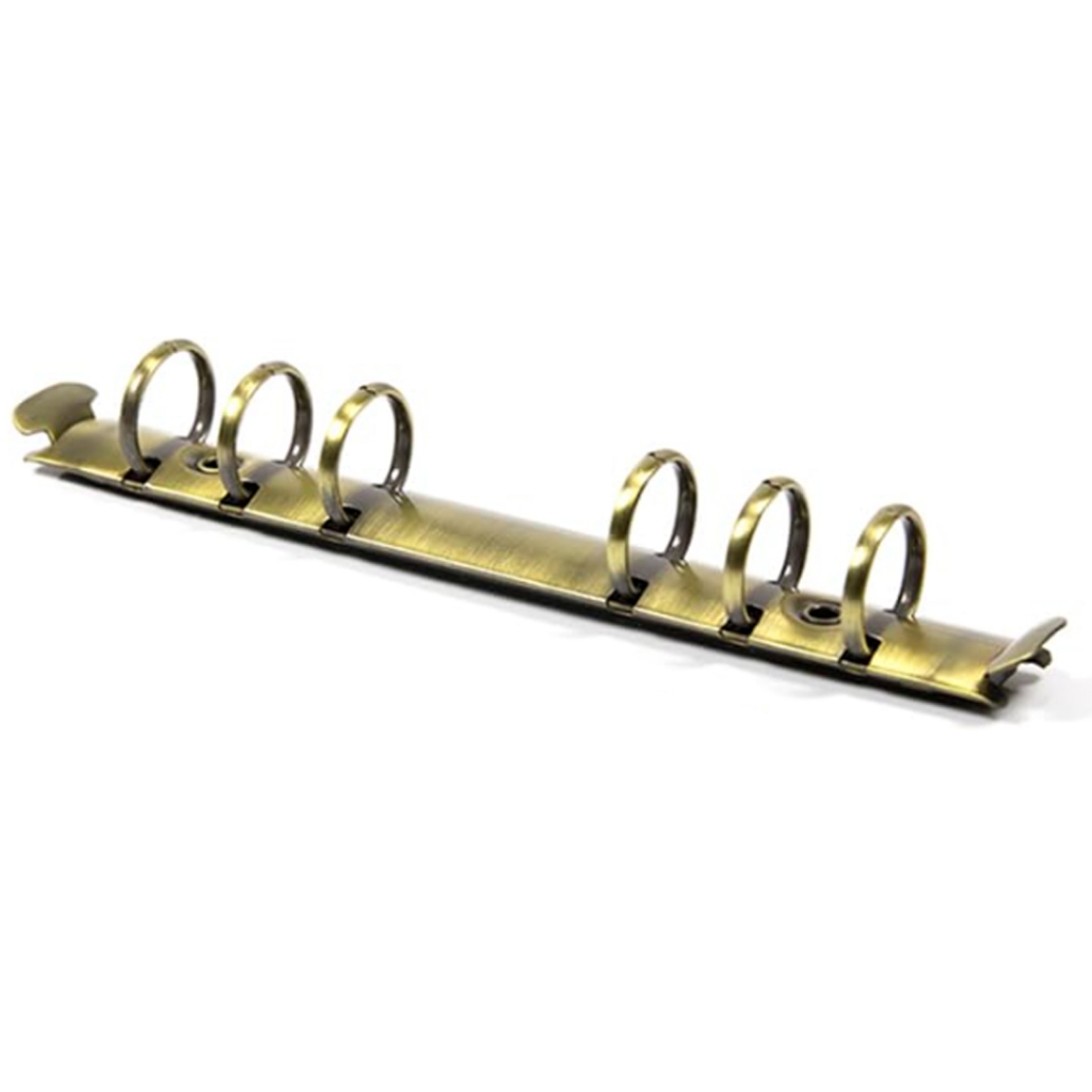 Bronze Metal A6 Notebook Ring Binder Replacement for Binder Planners ...