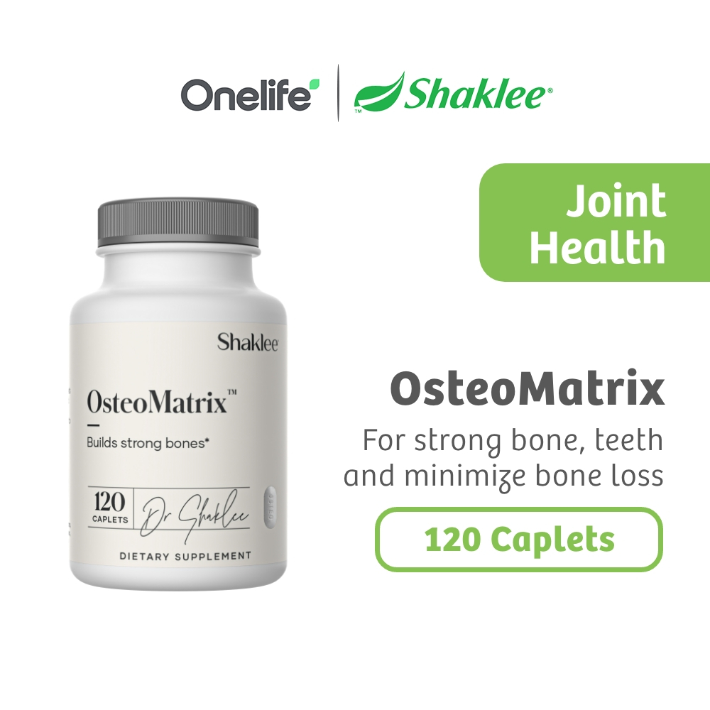 Shaklee OsteoMatrix 120 Caplets - For Strong Bone, Teeth and Minimize ...