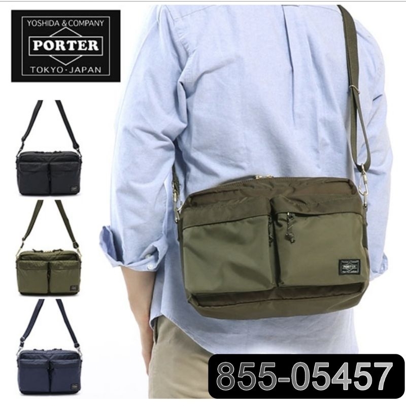 Porter force shoulder bag clearance