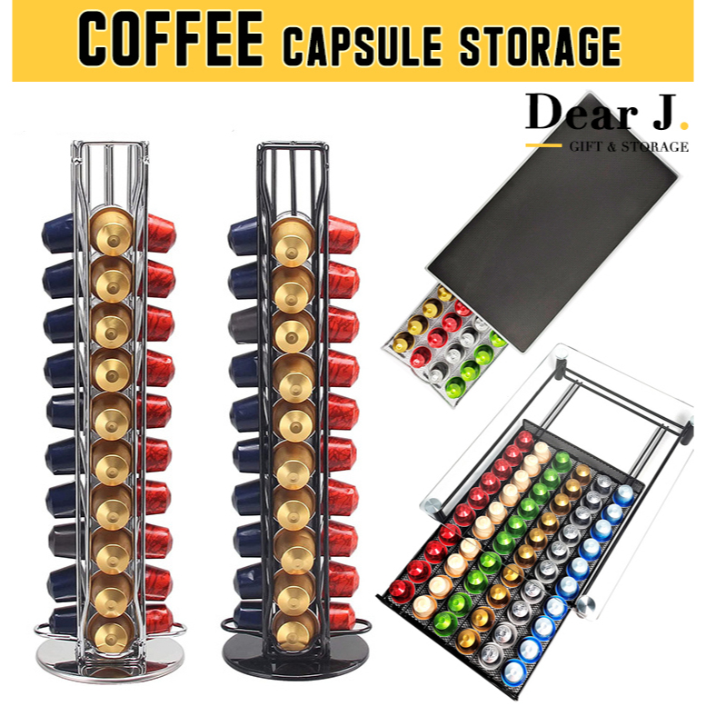 Coffee Capsules Storage (Dear J) | Shopee Singapore