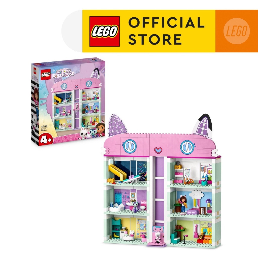 LEGO Gabby's Dollhouse 10788 Gabby's Dollhouse Building Set Toys (498 ...