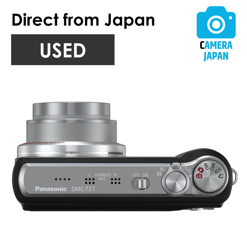 Used] Panasonic Lumix DMC-TZ7 Optical Digital Camera | Shopee