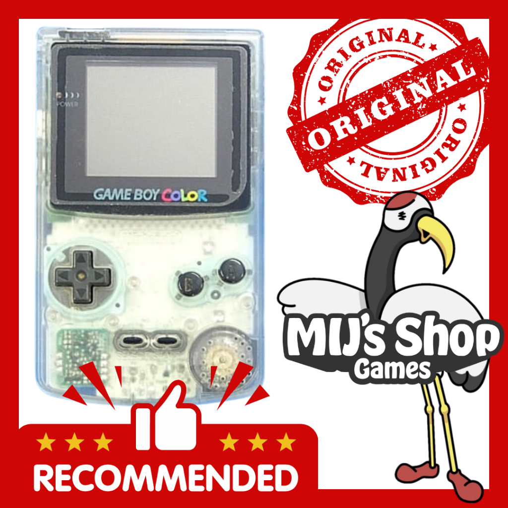 【Direct from Japan】GB Game Boy Color Console Clear Used | Shopee Singapore