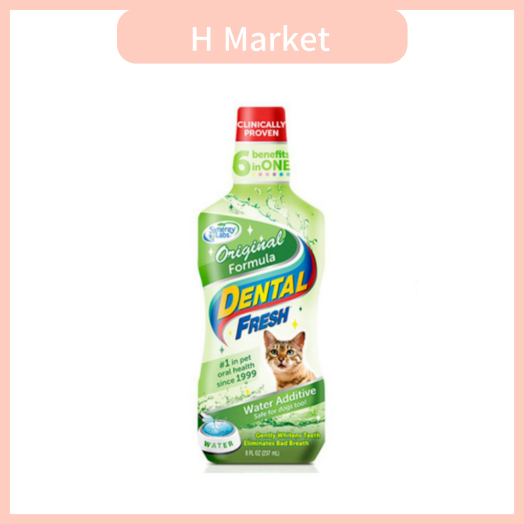 [SYNERGY LABS] Dental Fresh Original Gargle For Cat 237ml (Prevent