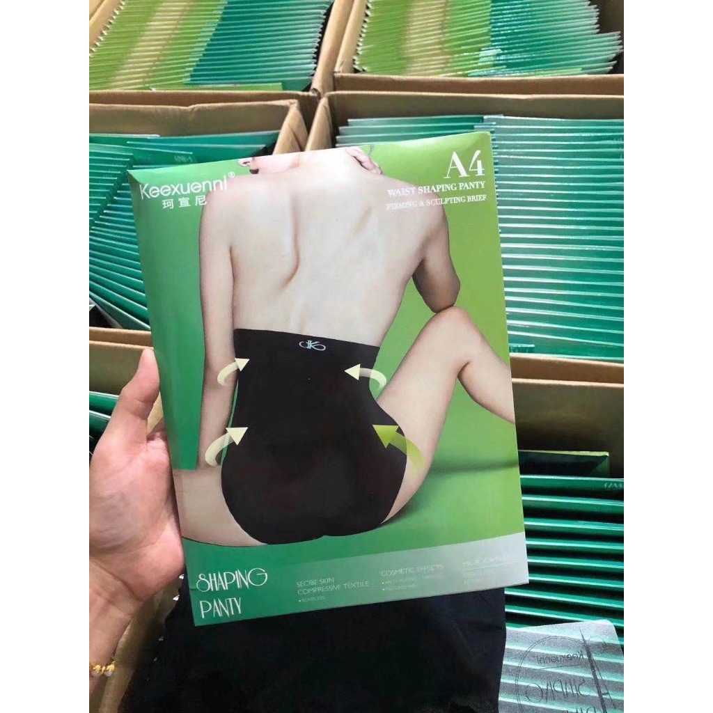 A4腰 SG SELLER❤️Keexuennl A4 SHAPING PANTY Slimming Pants 珂宣尼A4腰收腹裤提臀塑身美体裤产后束腹裤打底裤现货|  Shopee Singapore