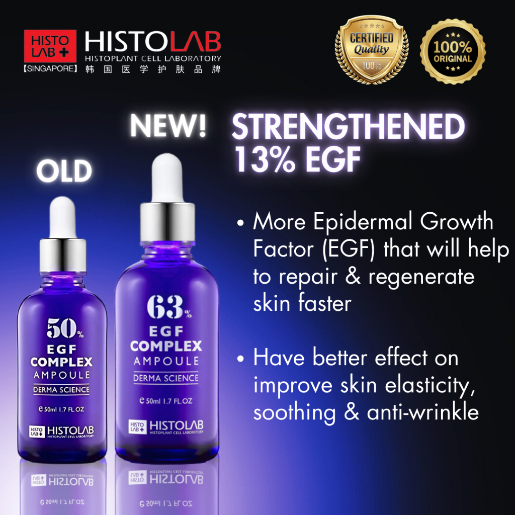 HISTOLAB EGF Complex Ampoule 63% Only ampoule for decreasing