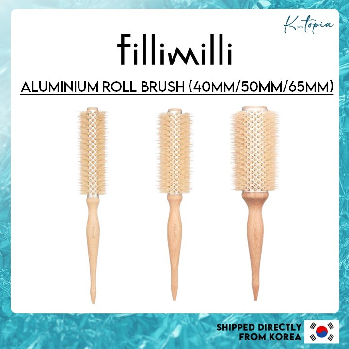 [FILLIMILLI] Aluminium Roll Brush (40mm/50mm/65mm) / Root volume roll ...
