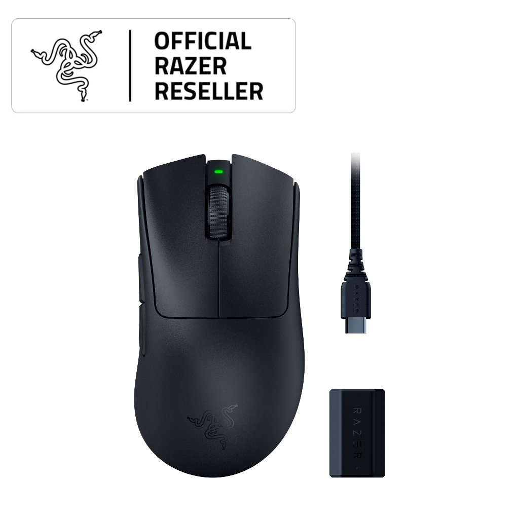 Razer DeathAdder V3 Pro + HyperPolling Wireless Dongle Bundle 雷蛇 