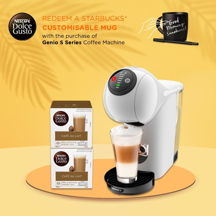 NESCAFE Dolce Gusto Genio S Basic Automatic Coffee Machine With 2 box ...