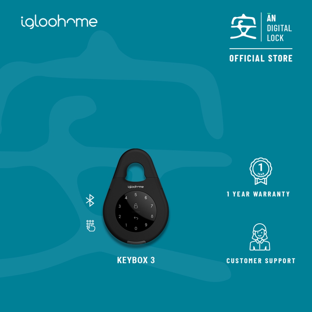 Igloohome Smart Keybox 3 | AN Digital Lock | Shopee Singapore