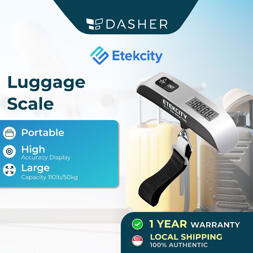 Etekcity Luggage Scale Digital Portable Handheld Suitcase Weight for
