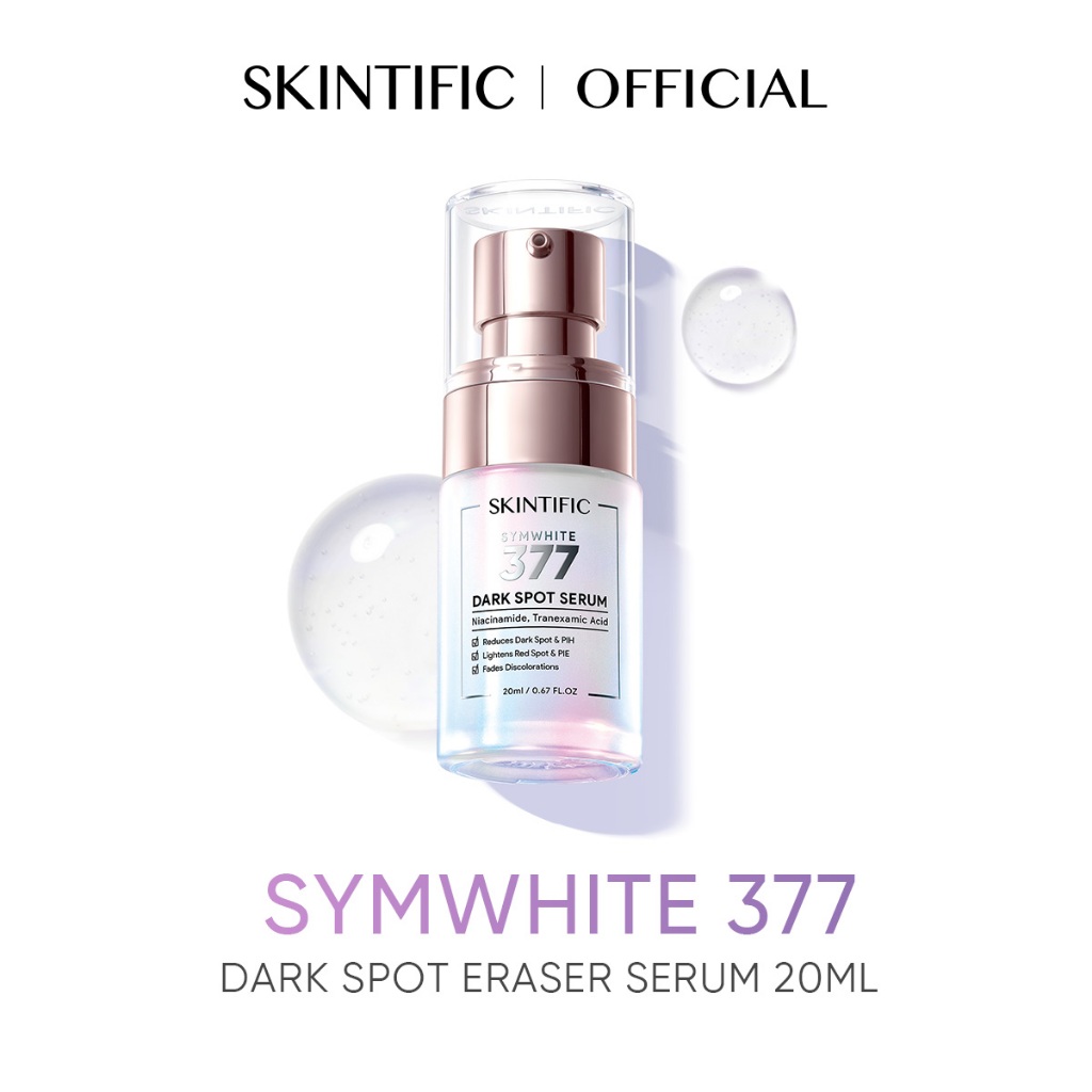 SKINTIFIC SymWhite 377 Dark Spot Serum With Niacinamide Brightening ...