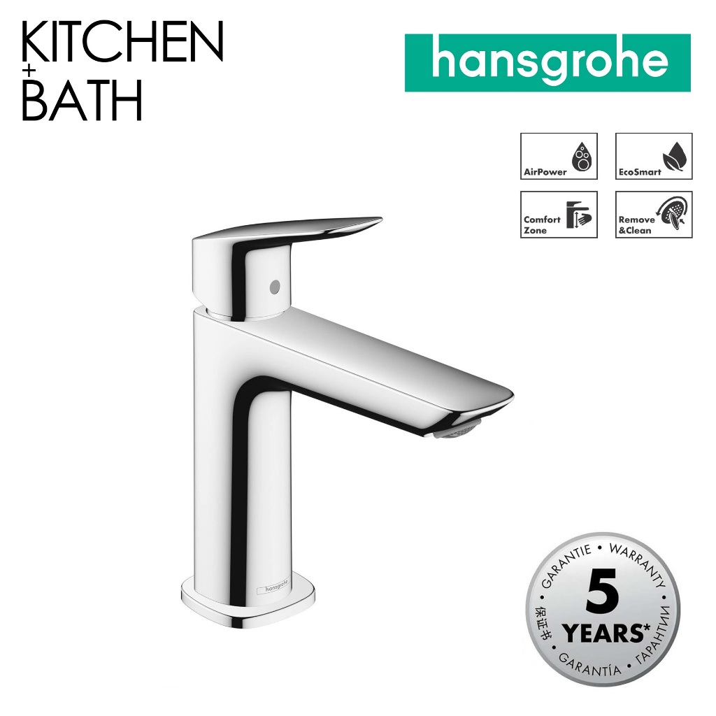 hansgrohe Logis Fine ééngreeps wastafelmengkraan 110 CoolStart zonder