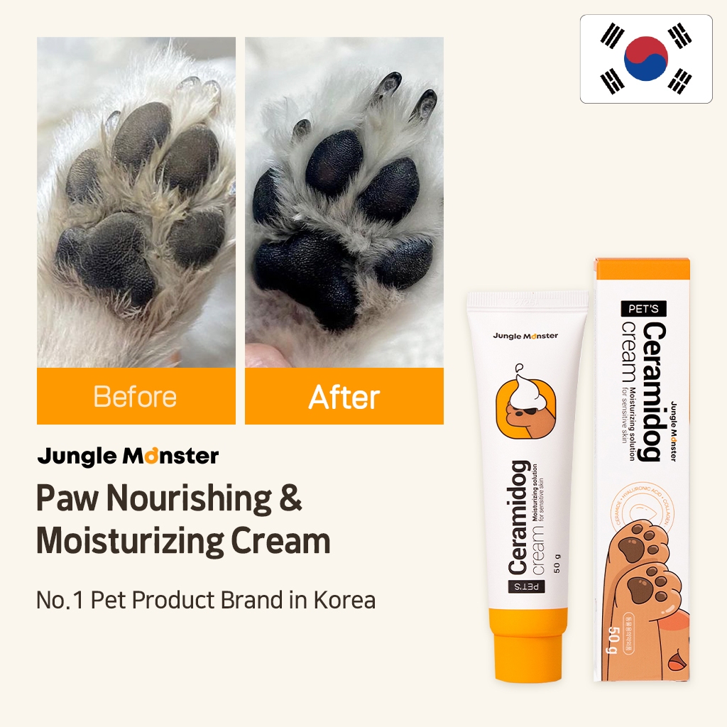 Junglemonster Pet Paw Care Moisturizing Skin Cream For Dog and