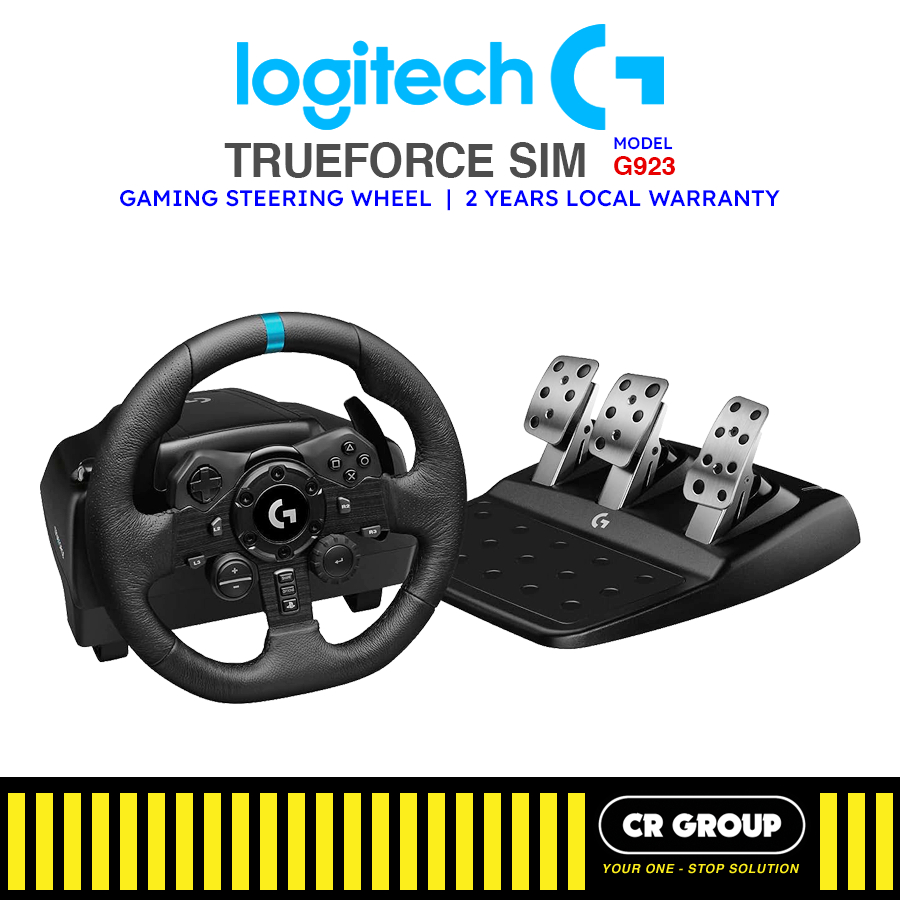 Logitech G G923 - TRUEFORCE Next-Gen Simulation - Dual Clutch ...