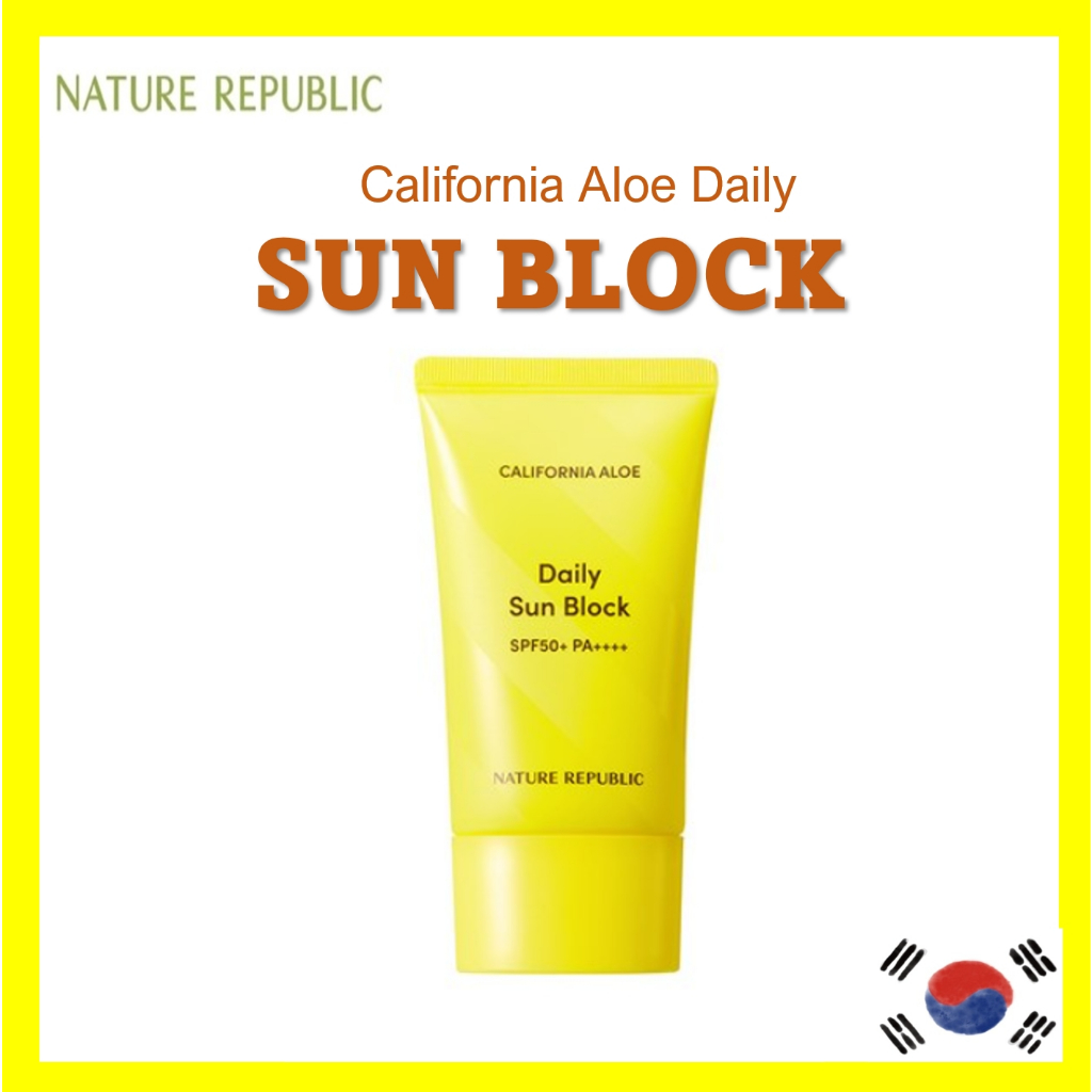 [NATURE REPUBLIC] California Aloe Daily Sun Block Spf50+pa++++ 57ML [NO ...