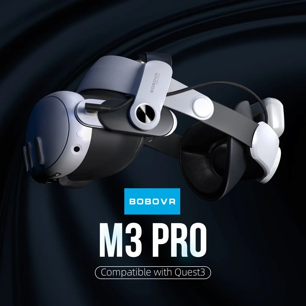 SG] BOBOVR M3 Pro Head Strap with Battery Pack (for Meta Quest 3