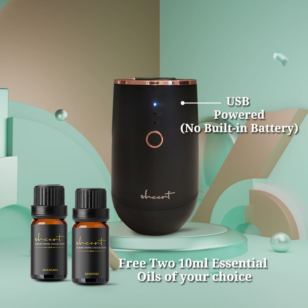 shcent Tranquil Aroma Nebulizer Diffuser No Builtin Battery