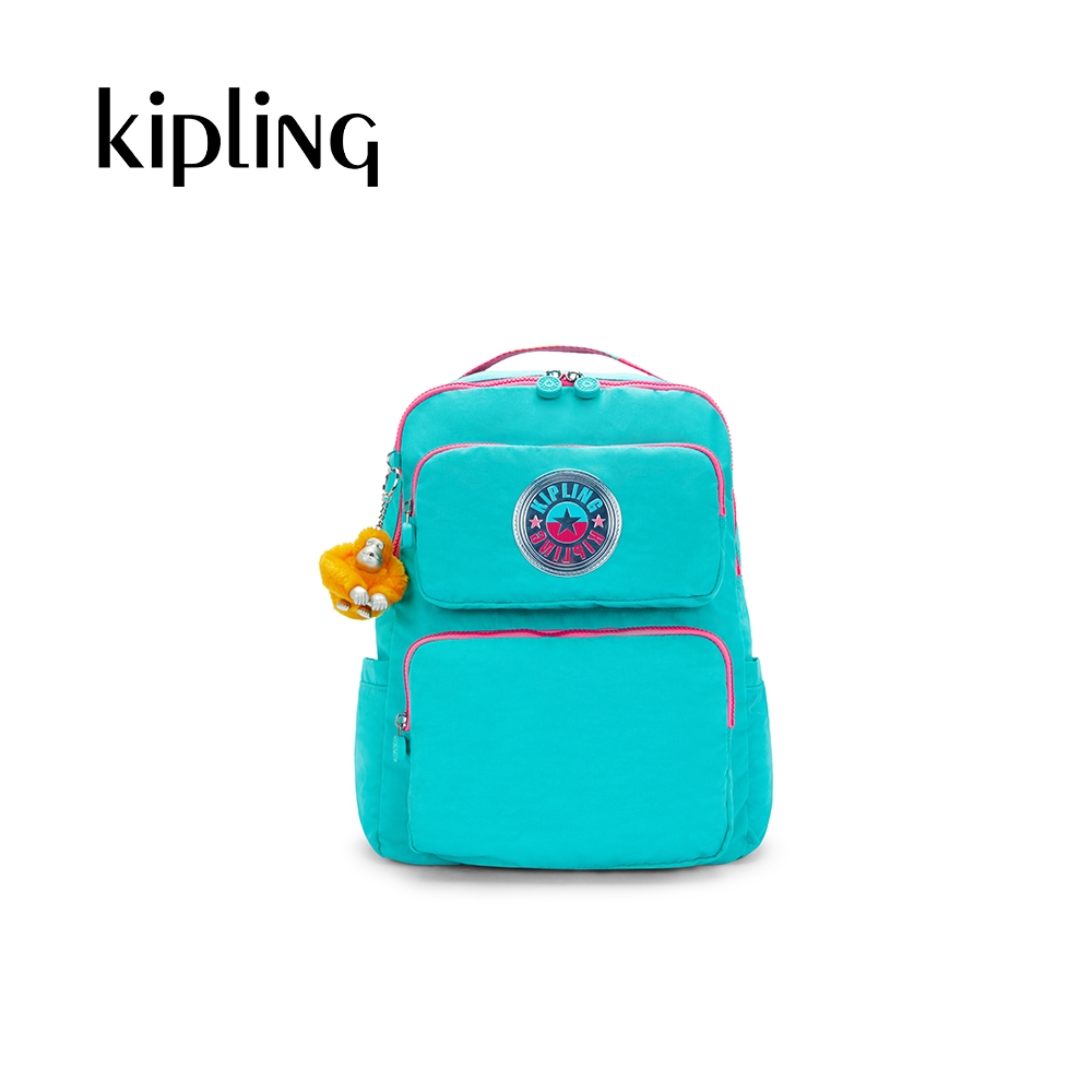 Online Exclusive Kipling KAGAN B PeacockTeal Str Backpack Shopee Singapore