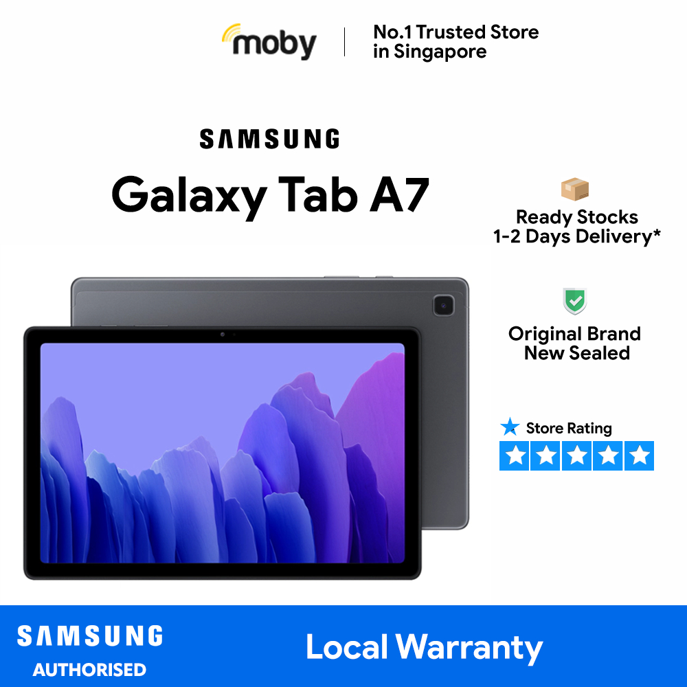 Samsung Galaxy Tab A7 64GB LTE Tablet - Dark Grey | Brand New Local ...
