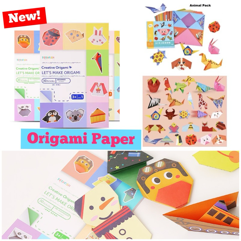 Origami Paper Animal 3D Origami animals handmade folding origami gifts ...