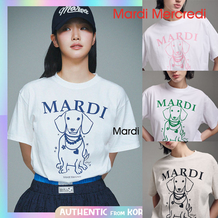 Mardi SWEATSHIRT RAGLAN SWING THE TAIL DDANJI PEARL NECKLACE_OATMEAL