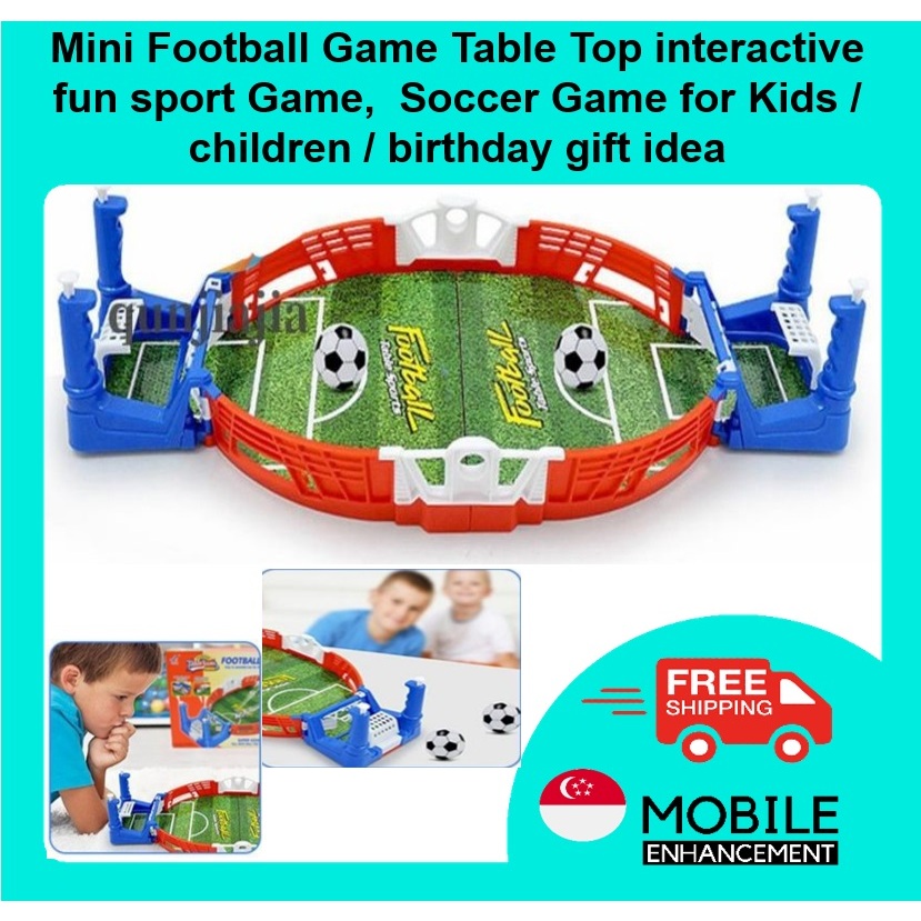 Mini Football Game desktop Table Top interactive fun Game, Soccer Game ...