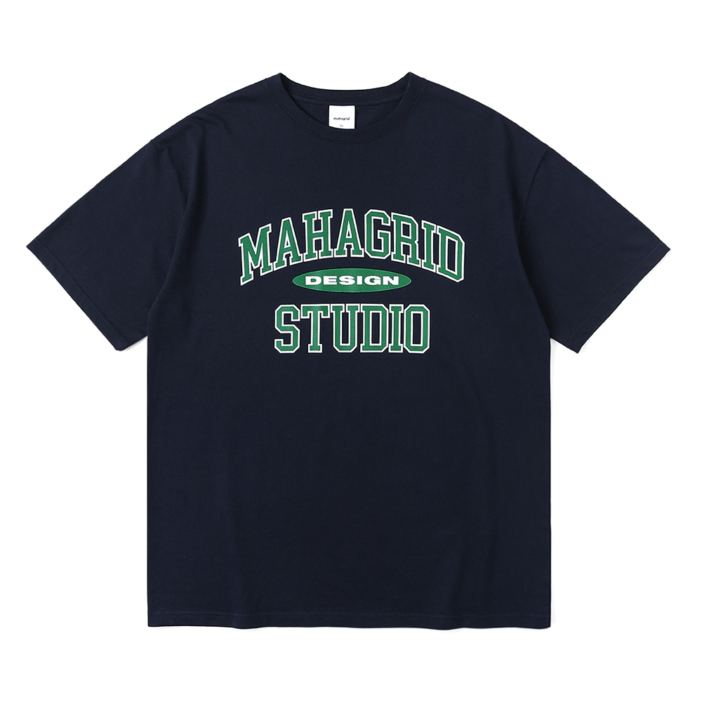 MAHAGRID] COLLEGE LOGO TEE | Shopee Singapore