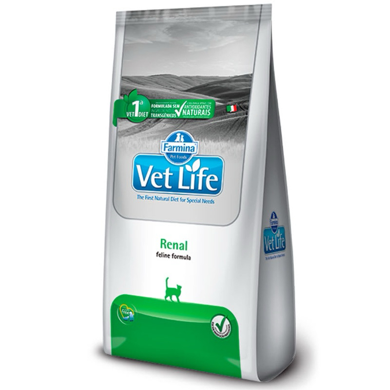 Farmina VetLife Renal Feline Formula Cat Food 4.4lbs | Shopee Singapore