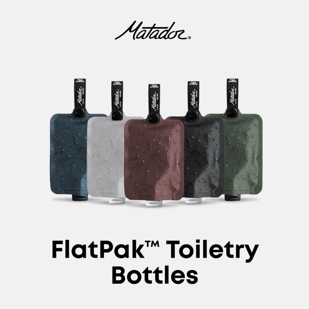 Matador toiletry case 3-pack multi color | Shopee Singapore