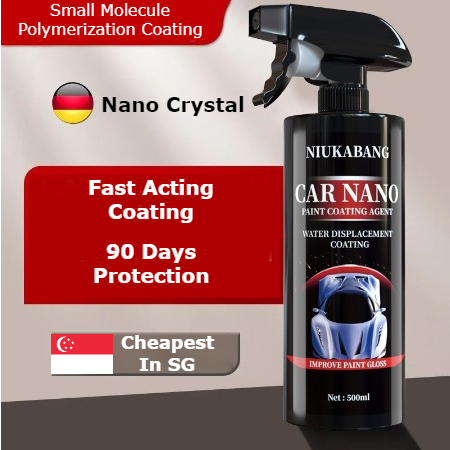 (SG Seller) 500ml Cheapest In SG Car Nano Ceramic Coating Spray ...