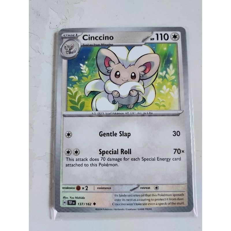 Pokemon cinccino temporal forces card | Shopee Singapore