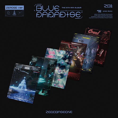 ZEROBASEONE (ZB1) - [ BLUE PARADISE ] 5TH MINI ALBUM / ZEROSE VER