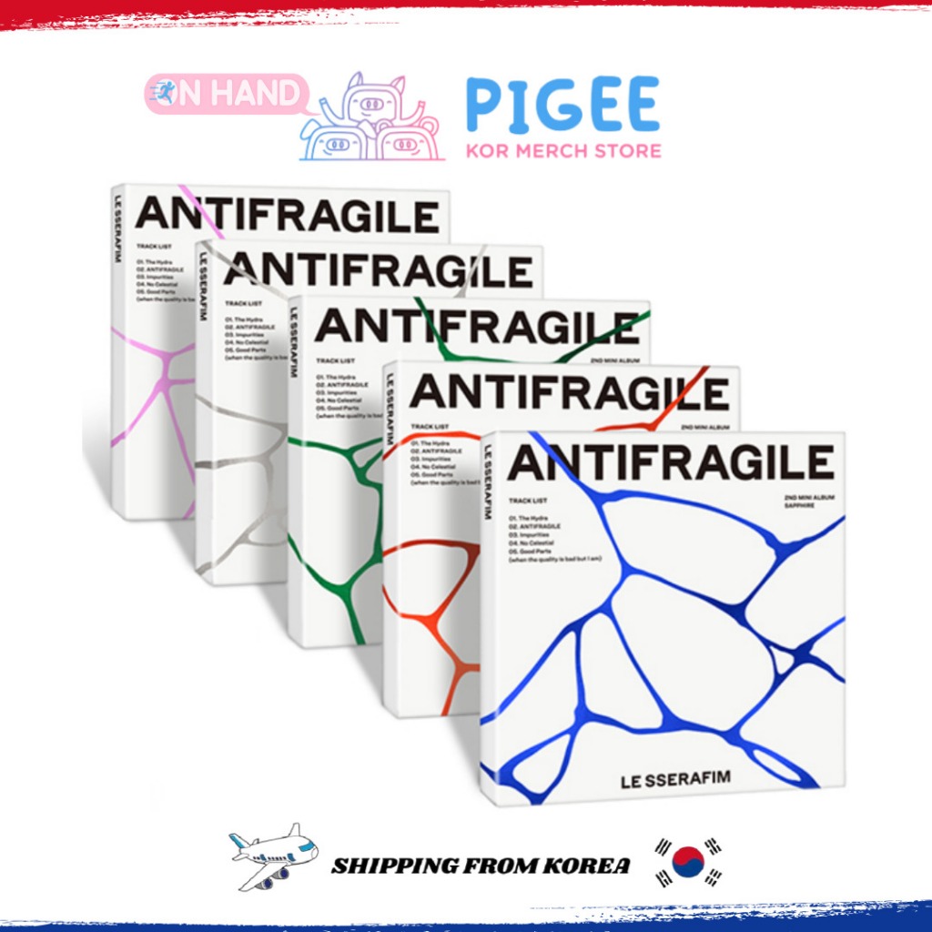LE SSERAFIM - [ ANTIFRAGILE ] 2ND Mini Album (COMPACT VERSION