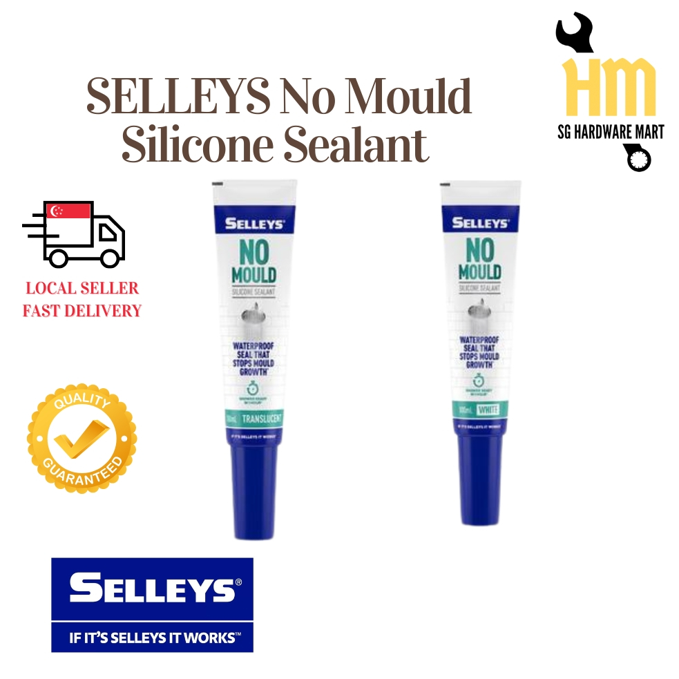 SELLEYS No Mould Silicone Sealant | Shopee Singapore