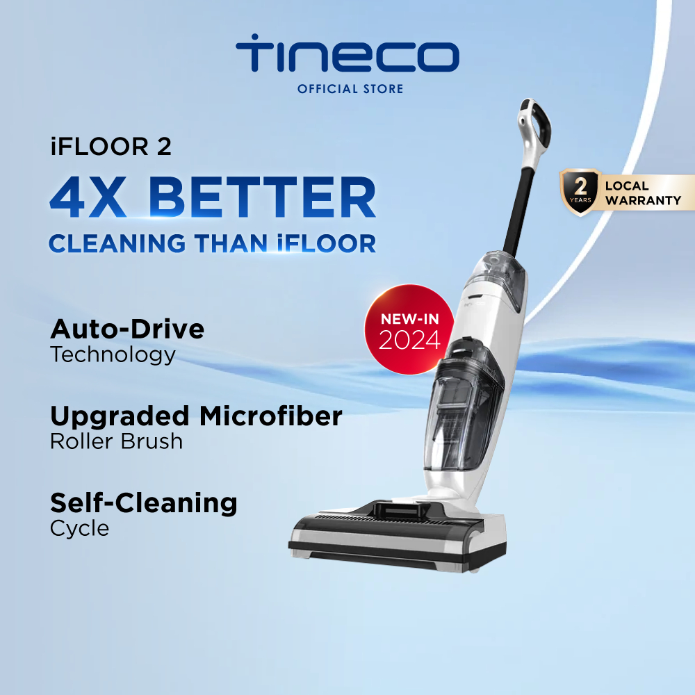 Flagship Tineco iFloor 2 Wet Dry & Mop Cordless Vacuum Cleaner Self