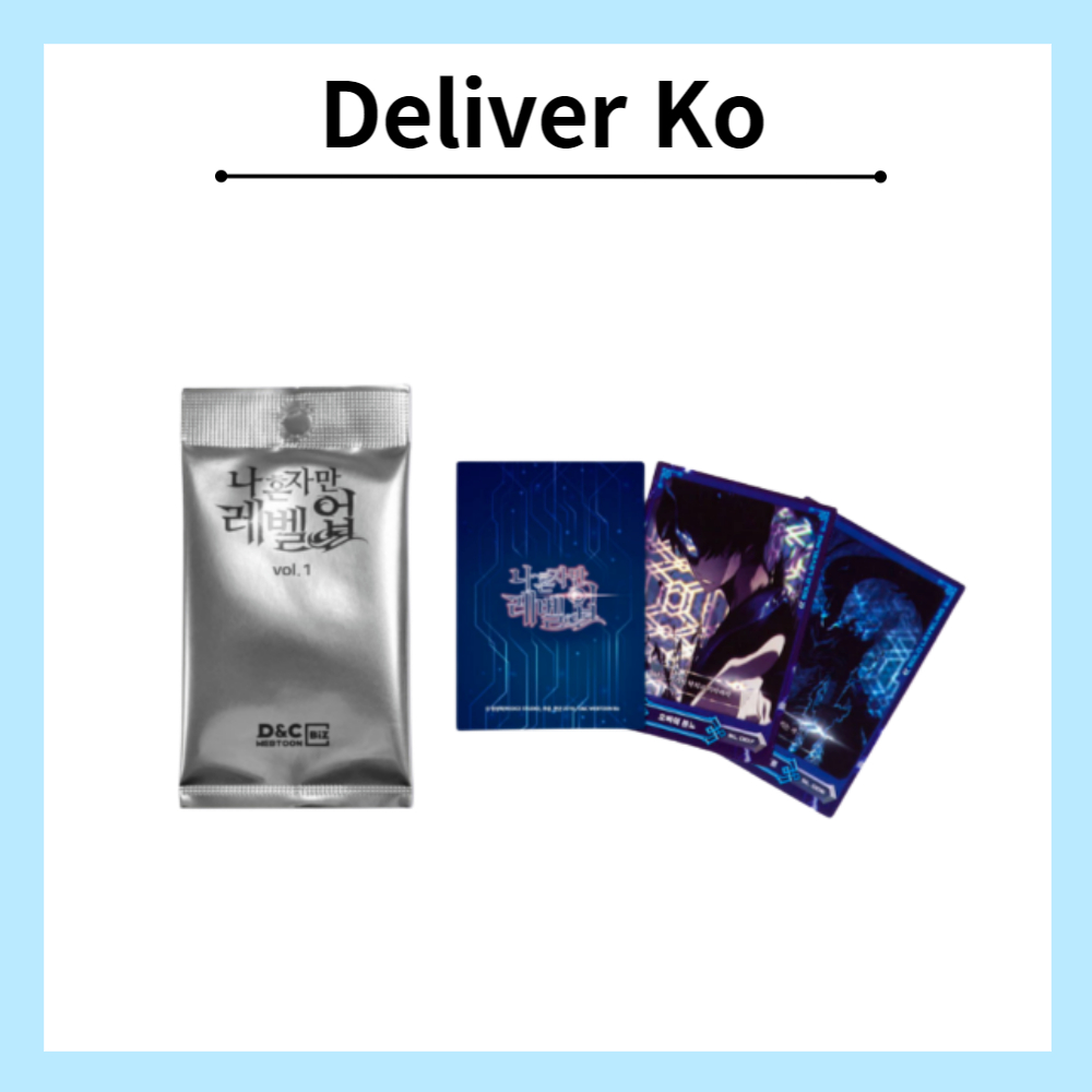 Solo Leveling TCG Booster Box - Koreanische Sammelkarten Vol.1