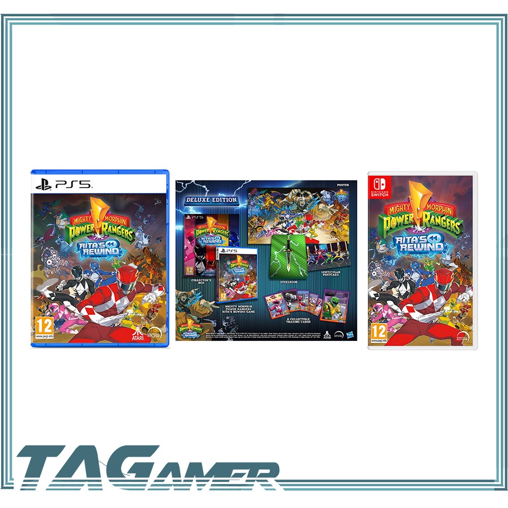 PS5/Switch Mighty Morphin Power Rangers Rita's Rewind Standard/Deluxe ...