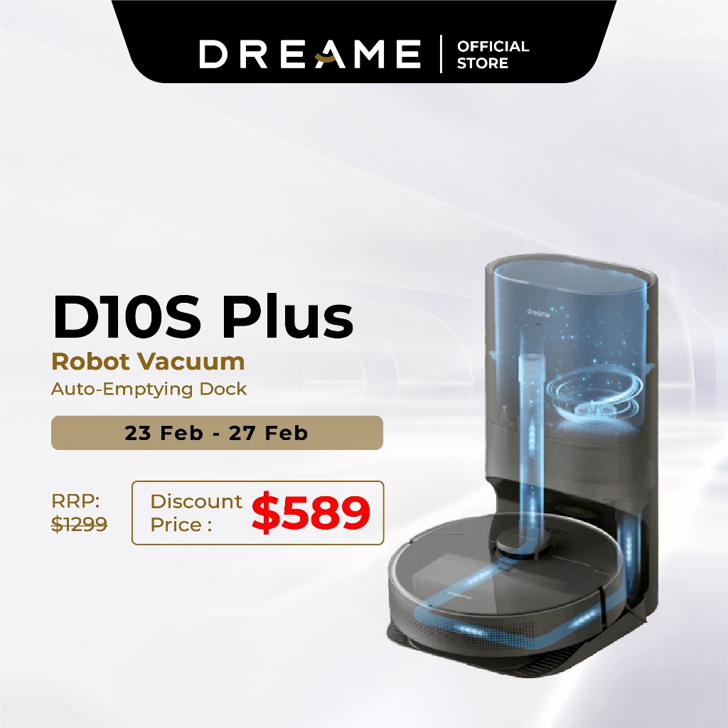 Shop Dreame L10 Pro Robot Dry Vacuum cleaner and MopRobotic Vacuum Online