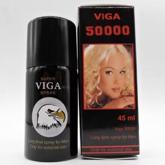 Sg Stock Viga 50000 With Vitamin E Delay Spray 45ml Long Time Delay