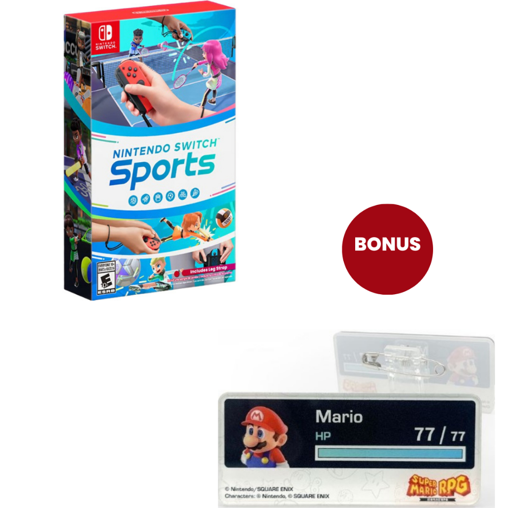 Nintendo Switch Sports (Includes Leg Strap) - Nintendo Switch