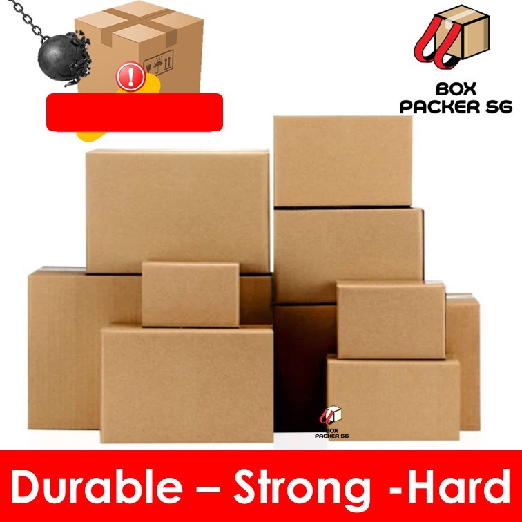 Carton Box Ultra-Durable | Packing Box : Small, Medium & Large (10cm ...