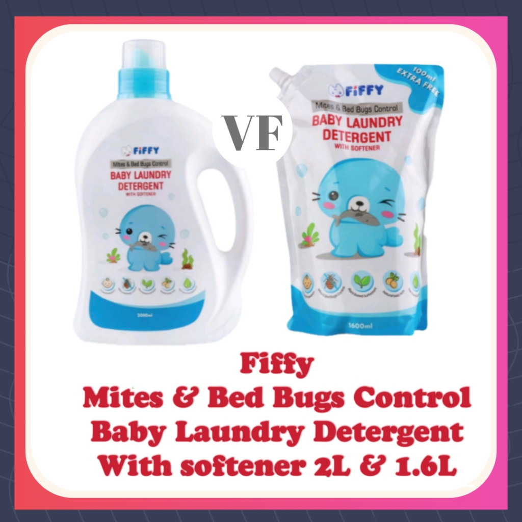 FIFFY MITES & BED BUGS CONTROL BABY LAUNDRY DETERGENT 2L & 1.6L