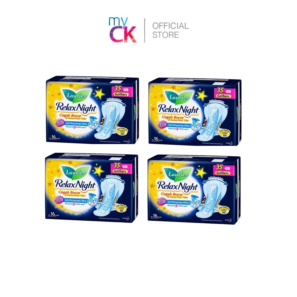 (Bundle of 4) Laurier Sanitary Pad / Pantiliner (Super Slimguard/Relax