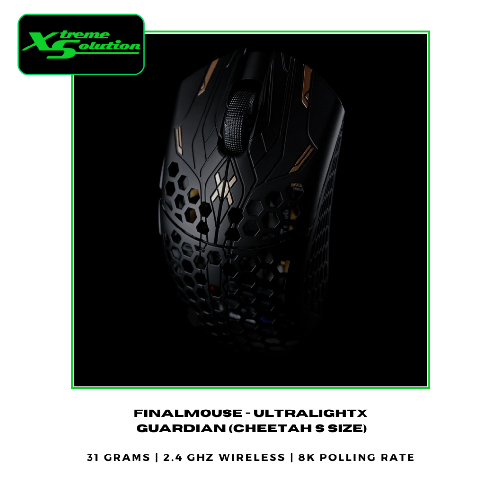 final mouse Ultra light X gaming mouse (guardian, small