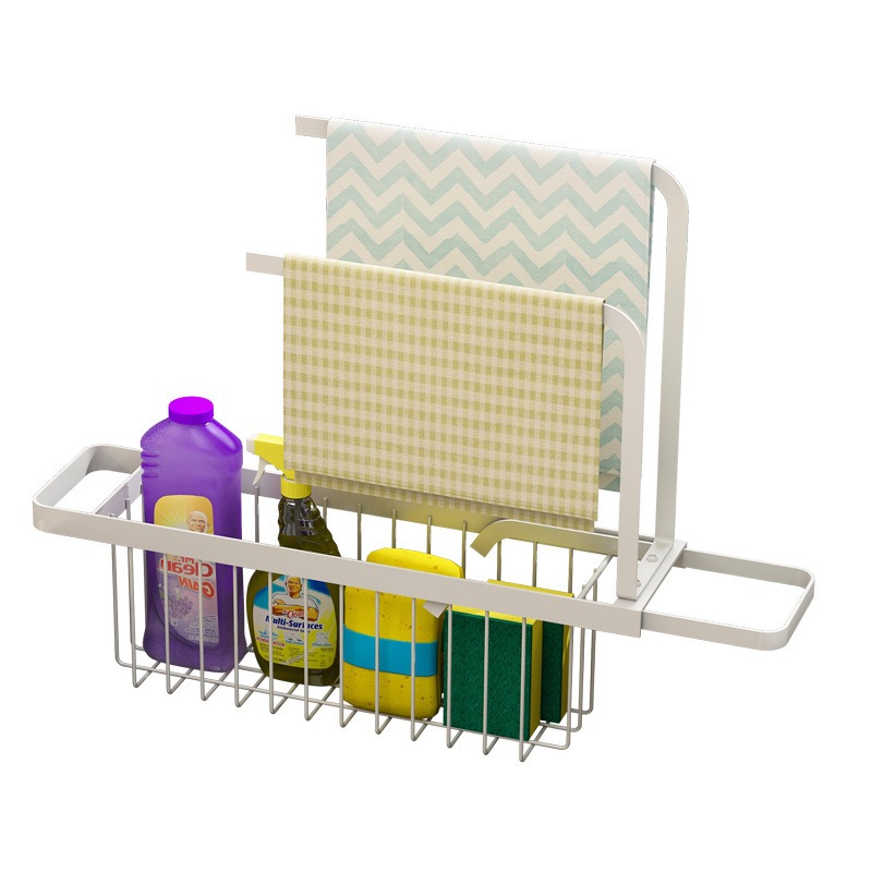 Singapore Kitchen Sink Retractable Sponge Rag Holder | Shopee Singapore