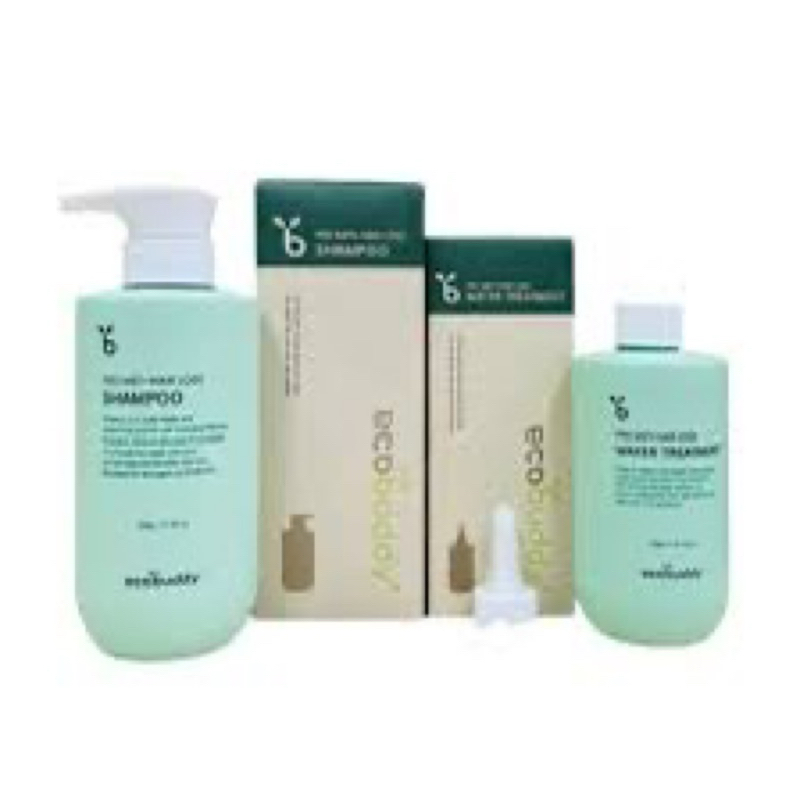 ECOBUDDY PRO ANTI-HAIR LOSS SHAMPOO / CONDITIONER 500ML/ 300ML | Shopee ...