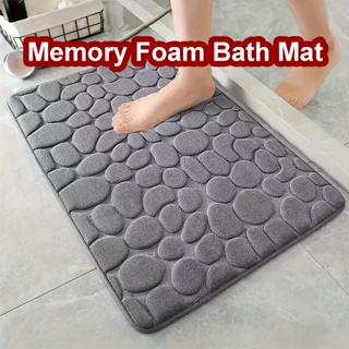 Foam Bath Mat Anti-slip Shower Carpet Soft Foot Pad Decoration